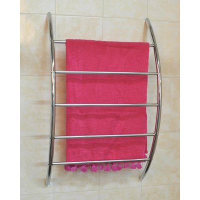 Porte serviettes mural chromé salle de bain toi...