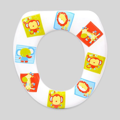 Réducteur de toilettes Enfant motif savane Mult...