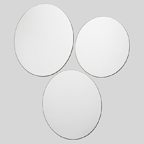 Lot de 3 Miroirs ronds Glow