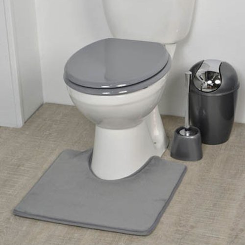 Tapis contour WC Design Gris