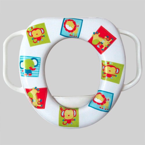 Réducteur de toilettes Enfant motif savane Mult...