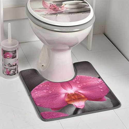 Tapis contour WC Chic & Zen Rose