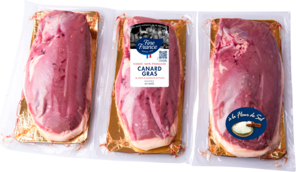 MAGRET DE CANARD MARINÉ FLEUR DE SEL X3
