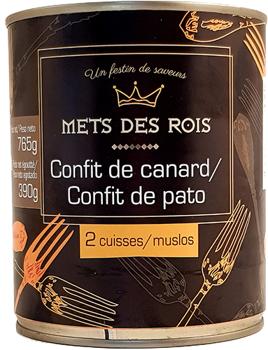METS DES ROIS CONFIT DE CANARD code EAN 3700468421191 