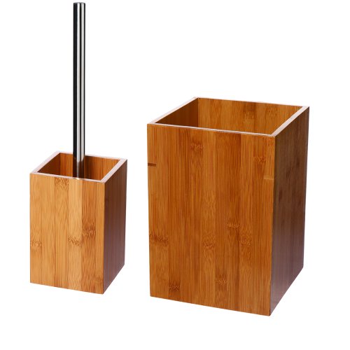 Lot accessoires salle de bain BAMBOU