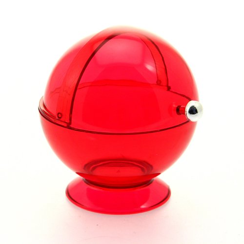 Sucrier boule design - Rouge