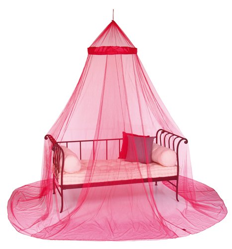 Atmosphera Ciel de lit - 60 X 250cm - Coloris Framboise code EAN 3700472998498 