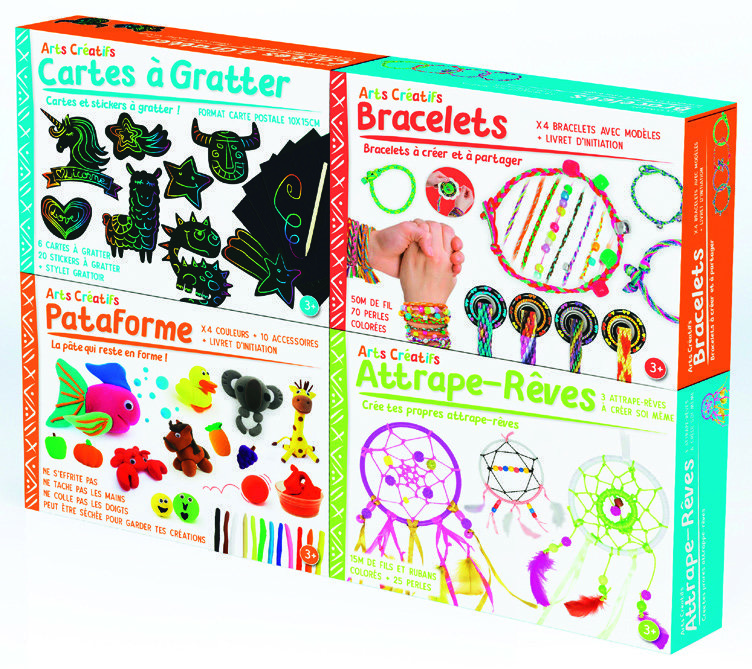 COFFRET DE 4 SETS D'ARTS CRÉATIFS 3700476070107 (3700476070107)