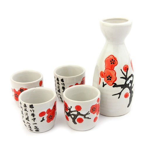 SERVICE A SAKE - Motifs FLEURS DE CERISIER