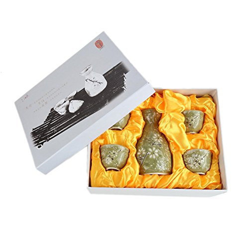 Lachineuse SERVICE à SAKE JAPONAIS TRADITIONNEL - Décoration Kanji japonais code EAN 3700512410720 