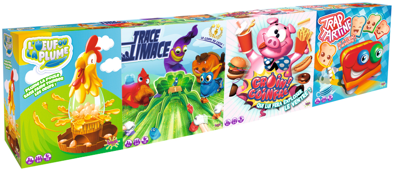 MAXI PACK 4 JEUX DE SOCIÉTÉ Splash Toys