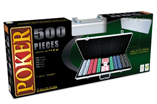 - 30214 - jeu de société - malette poker - 500 ...