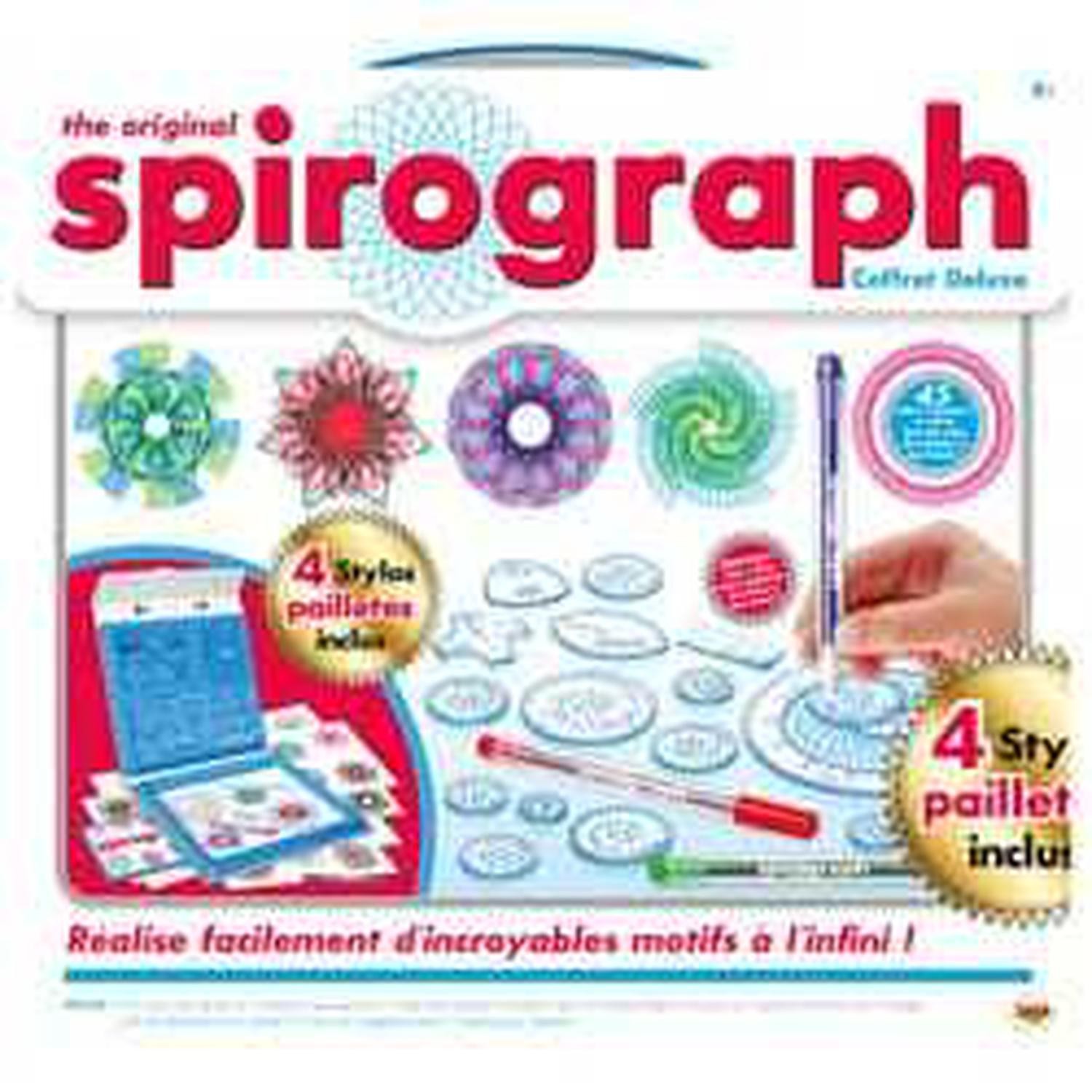 Activité créative Spirograph Deluxe Kit + Palette Stylo Neon & Glitter SPLASH TOYS 3700514303723 (3700514303723)