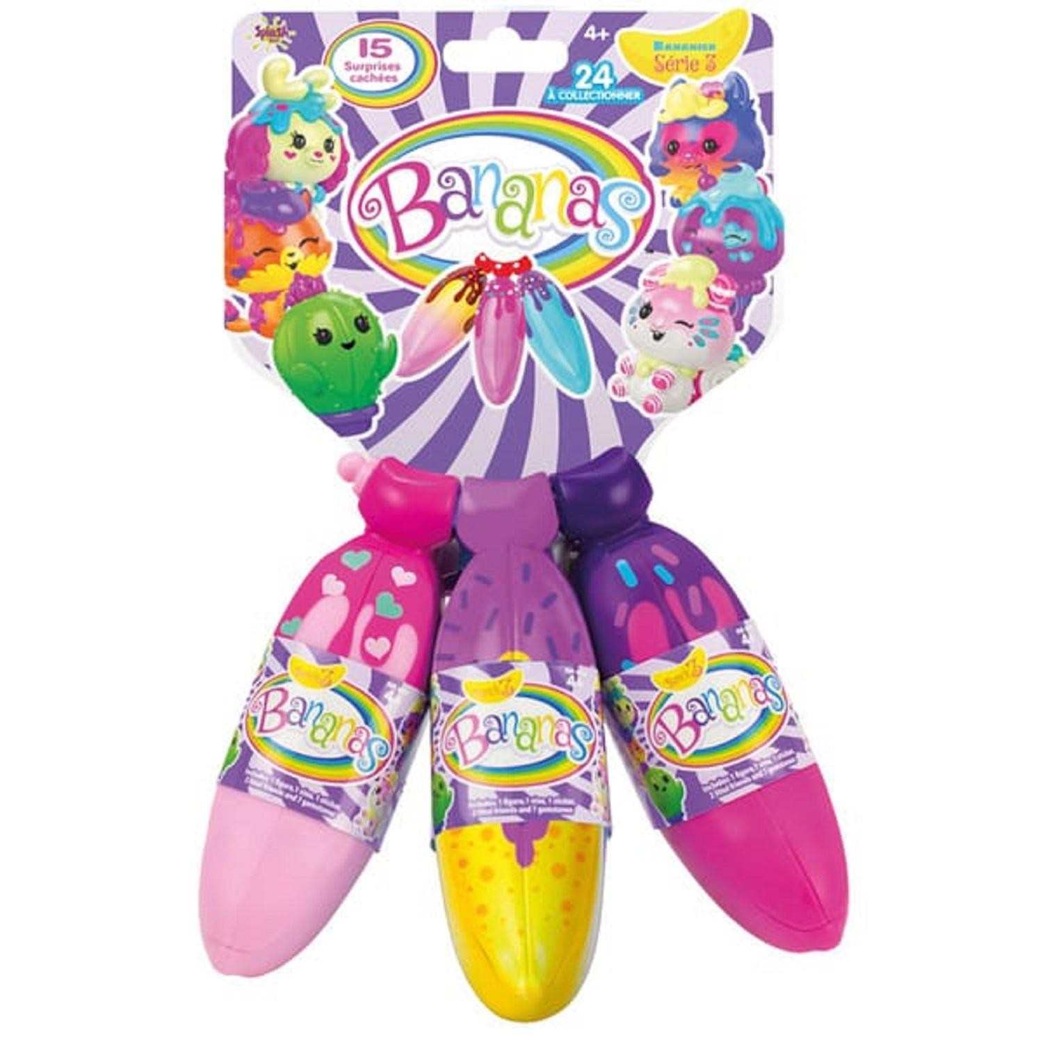 Figurine pack de 3 BANANA'S