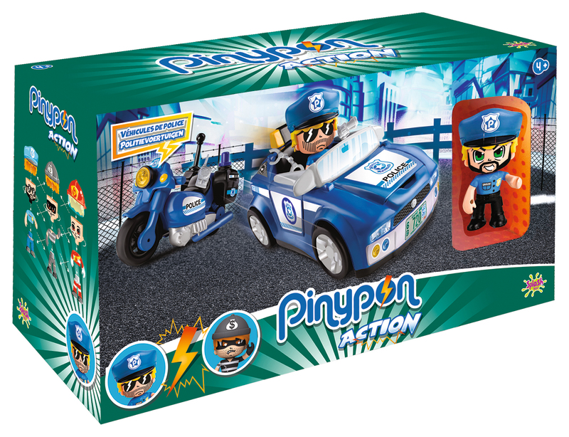 PINYPON ACTION SUPER POLICE CAR PINYPON ACTION code EAN 3700514320836 