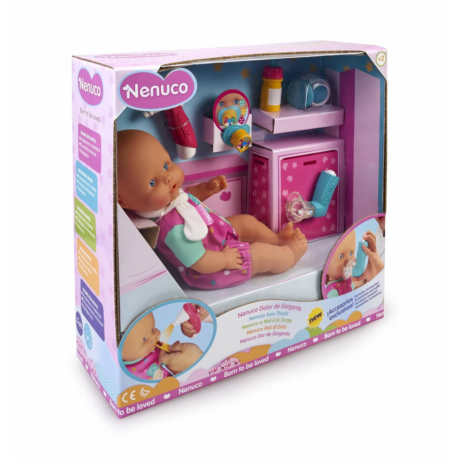 Poupon mal a la gorge NENUCO