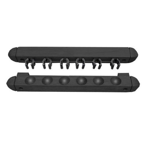 Suprême - Porte-queues mural à clip 6 Q Noir