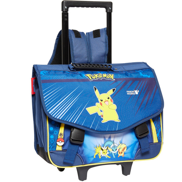 Cartable à roulettes Pokemon