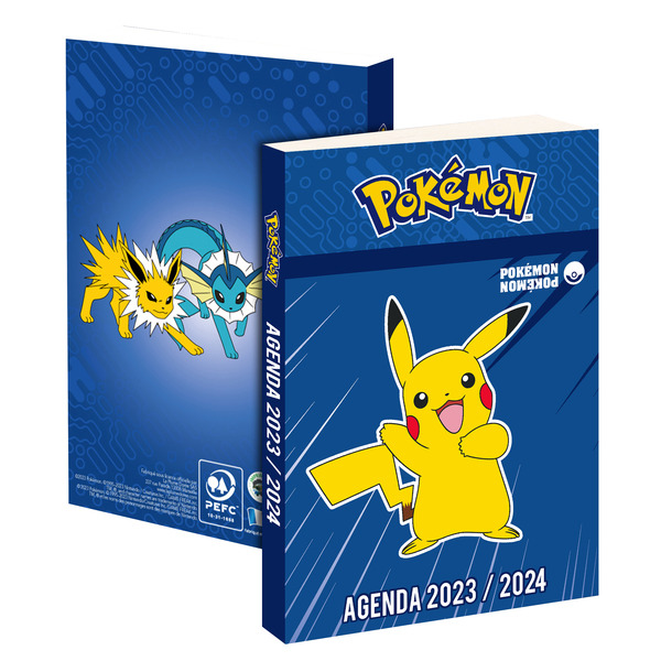 Agenda scolaire Pokemon