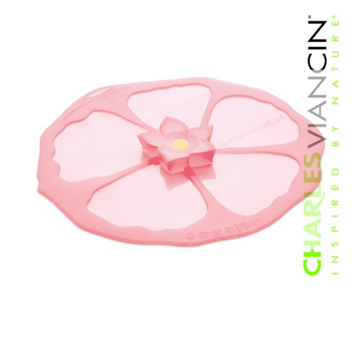 Couvercle hermétique en silicone, hibiscus, ros...