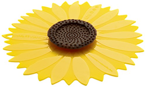 Charles Viancin 1103eu sunflower couvercle silicone jaune 20 cm code EAN 3700527509297 