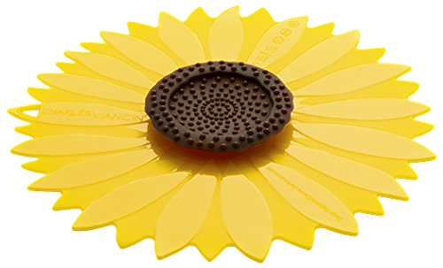 Charles Viancin 1104eu sunflower couvercle silicone adapté pour casseroles avec 14cm. code EAN 3700527509303 