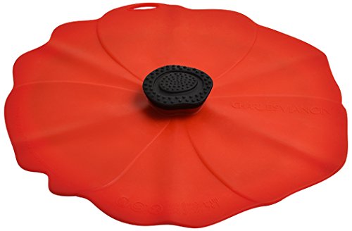 2903eu poppy couvercle silicone rouge - diamètr...