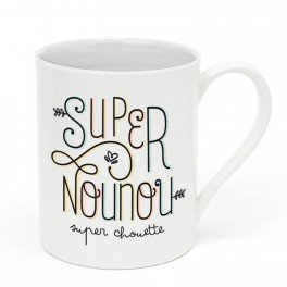 Créa-Bisontine Mug porcelaine : Super Nounou Créa-bisontine code EAN 3700532197243 