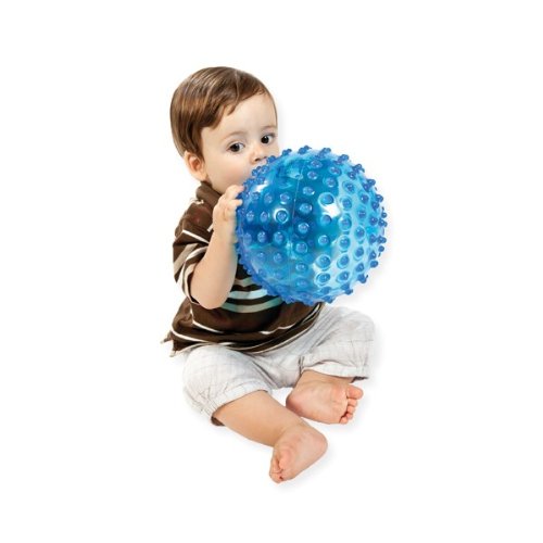 LOVE_BABY Baby To Love Balle Tactile Transparente Mention Aléatoire 3700552350086 (3700552350086)