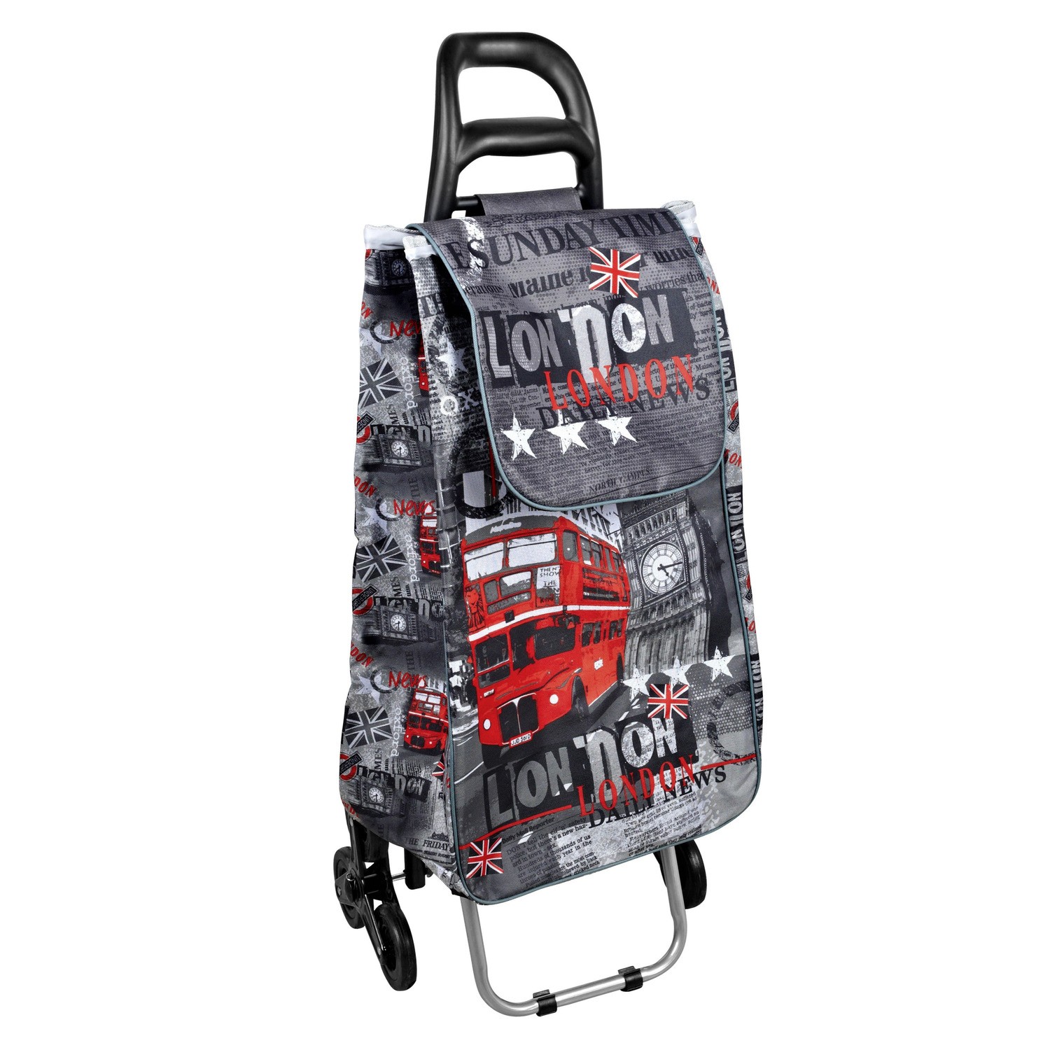 ECLAT Chariot de courses 6 roues code EAN 3700563201537 