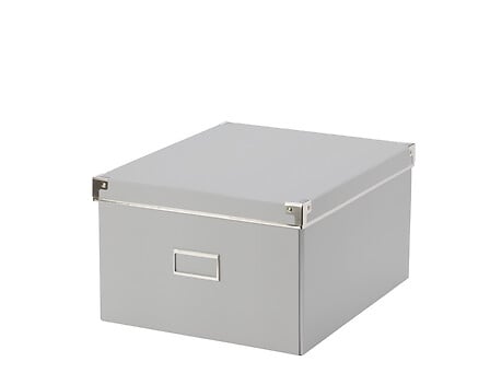 BY MALIP Boîte pliable en carton et métal petit...