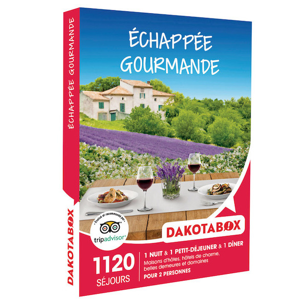 Coffret cadeau Smartbox "Échappée gourmande" 3700583081485 (3700583081485)