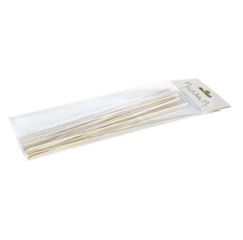 Sachet lot de 16 Tiges en Rotin de 25 cm Pour D...