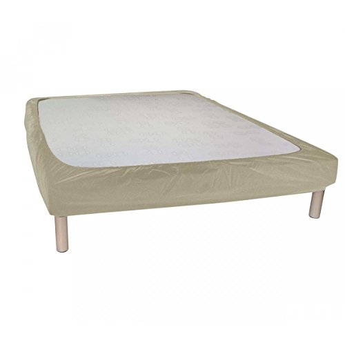 Cache Sommier Seigle à Bande Enveloppante 140x190