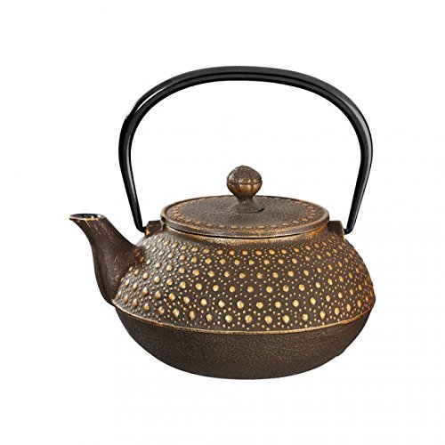 Iwachu - théière en fonte marron - or kikko 0.55l code EAN 3700616459403 