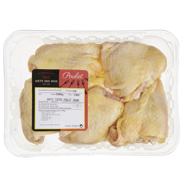 Hauts de cuisse de poulet