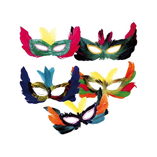 Loup Plumes Couleurs Assorties