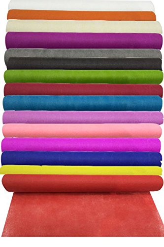 LIANYUNGANG HENGTIAN INTERNATIONAL Smiffy's - Chemin de table bordeaux rouleau intisse 30cmx 5m code EAN 3700638221187 