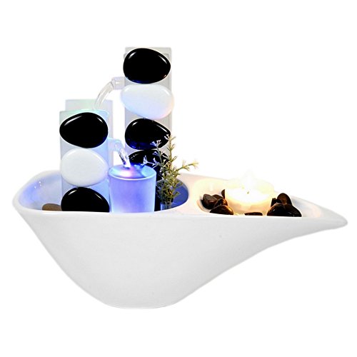 Zen'Light SCFVG20 Piro Fontaine d'Intérieur Bla...