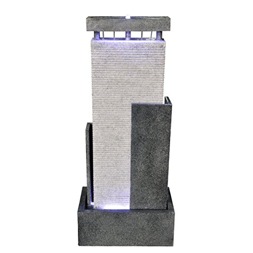 Zen'Light SCPM2C Mura Fontaine Mur d'Eau Blanc/...