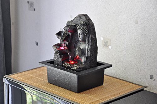 Zen'Light SPIRITUALITE Fontaine Polyrésine Marr...