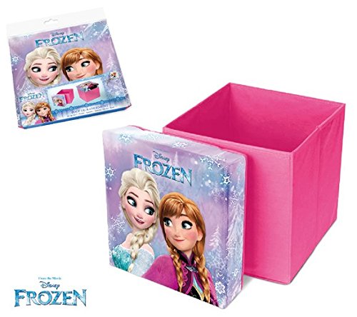 Pouf de rangement Reine des Neiges