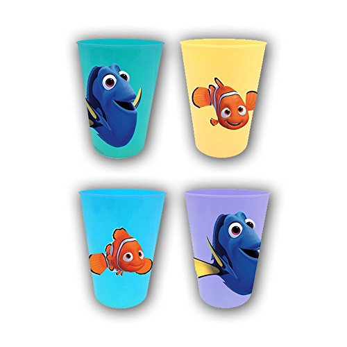 Le monde de dory lot de 4 gobelets souples