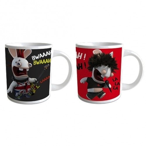 lapin crétin Lot de 2 mug lapin crétin code EAN 3700653591487 