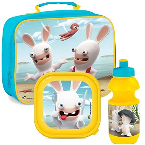 Sac pique nique 3 pièces Lapins Crétins