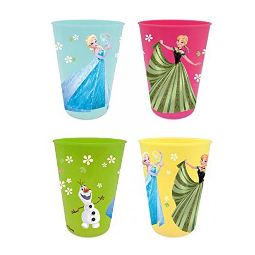 Set de 4 gobelets Disney Frozen La Reine des Ne...