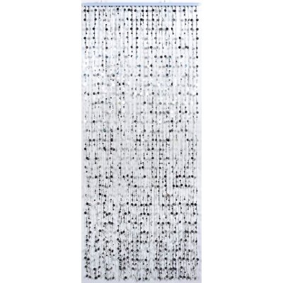 Rideau de porte perles plates