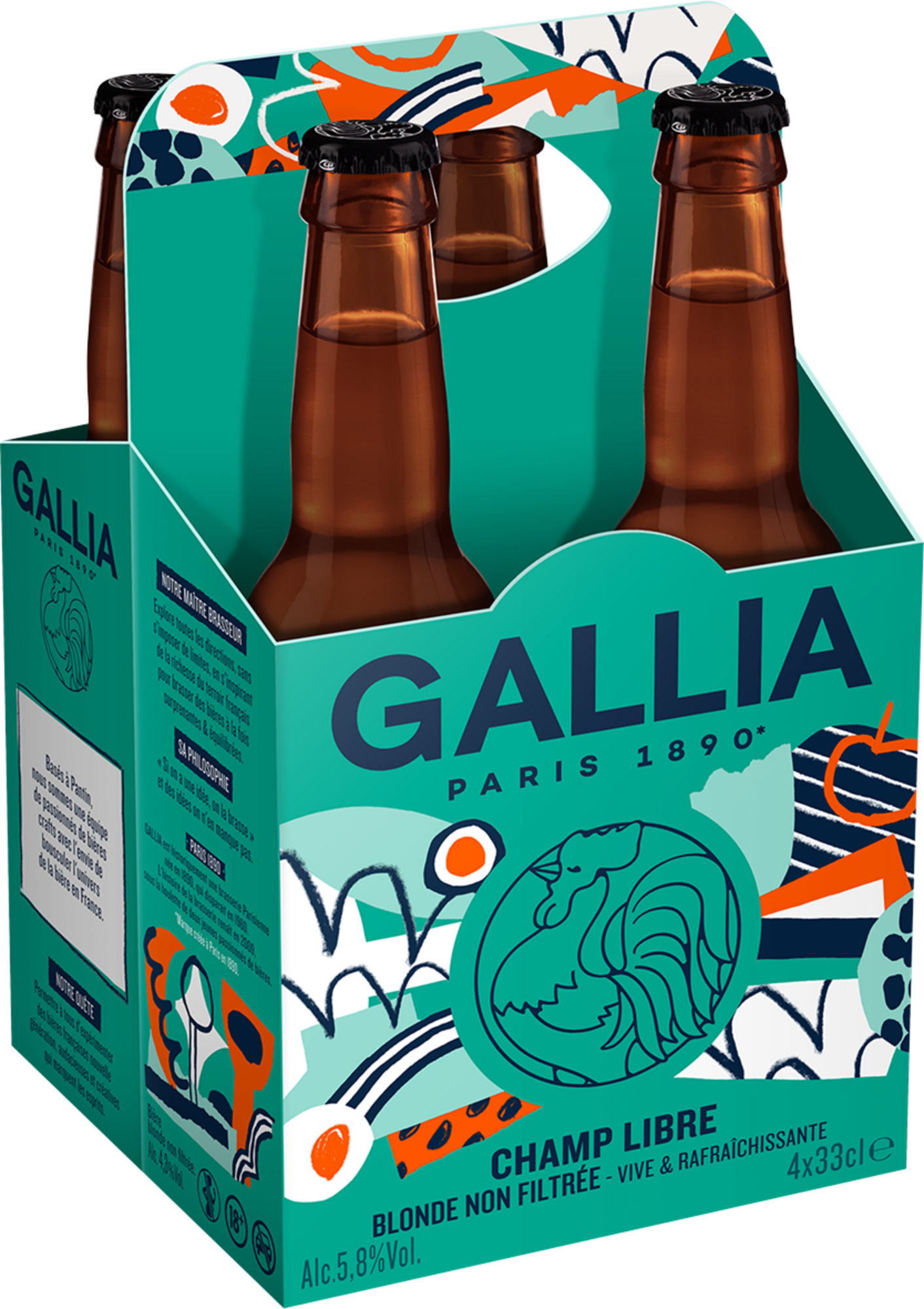 GALLIA SUR LES PRODUITS PRÉSENTS EN MAGASIN DE LA GAMME GALLIA code EAN 3700693901017 