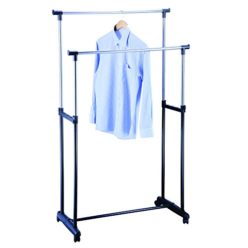 Porte rouleau à vêtements en acier inoxydable d...