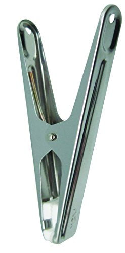 100461 lot de 10 pinces à linge inox 9 x 0,1 x ...